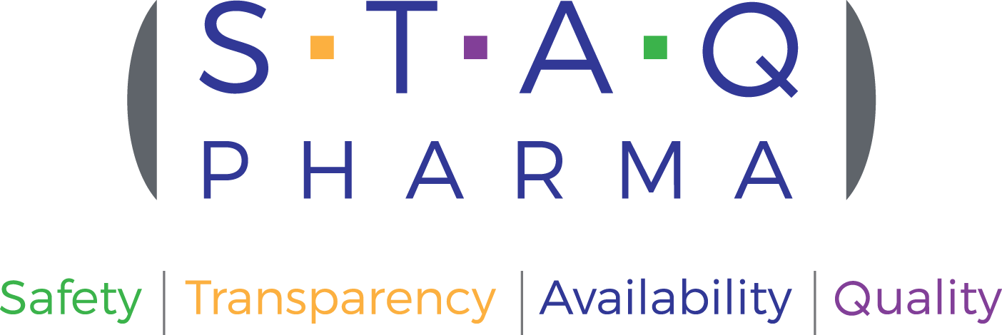STAQ Pharma: Safety, Transparency, Availability, Quality